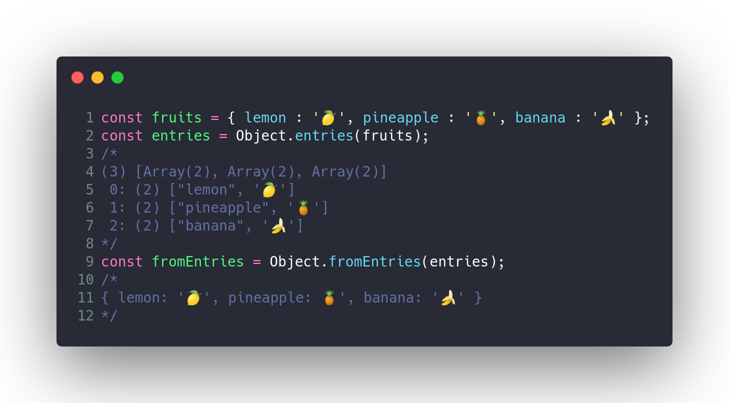 js-tips-17-fromEntries